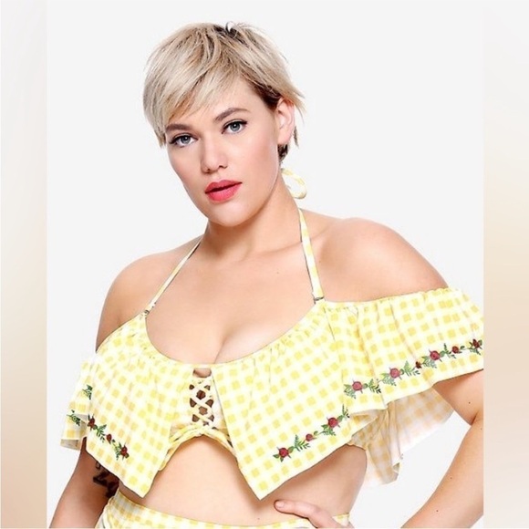 Disney plus size belle swim top - Picture 1 of 5